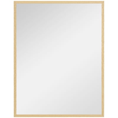 Miroir mural Verre Noir HOMCOM