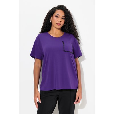 T-shirt oversize à col rond et ULLA POPKEN