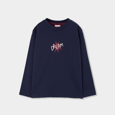 T-shirt en maille garçon imprimé Dream BOBOLI