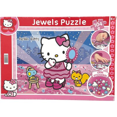Puzzle Hello Kitty 104 pièces - Bon état CLEMENTONI