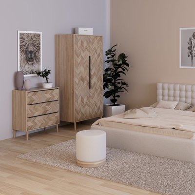 Commode 3 tiroirs TERRE DE NUIT