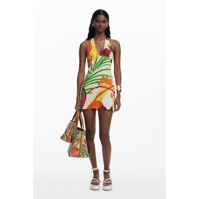Desigual - Robe courte tropicale DESIGUAL