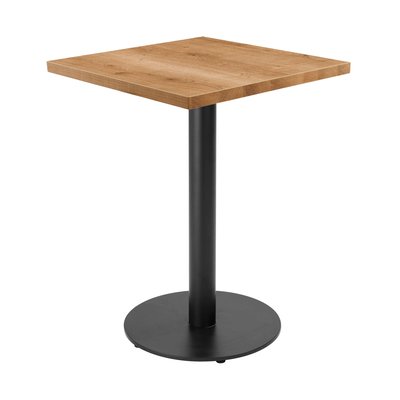 Table à manger en aggloméré avec revêtement mélaminé RIVOLI OVIALA