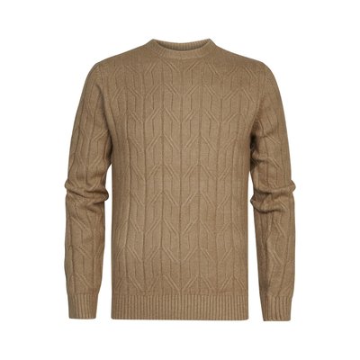 Pullover mit rundem Ausschnitt, Polyacryl-Mix PETROL INDUSTRIES