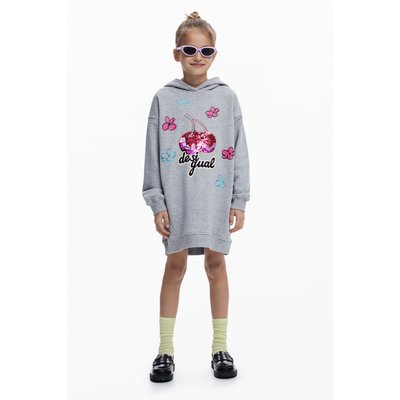 Robe à capuche cerises DESIGUAL