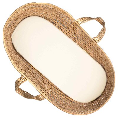 Drap housse couffin en double gaze à carreaux LUNA SEVIRA KIDS