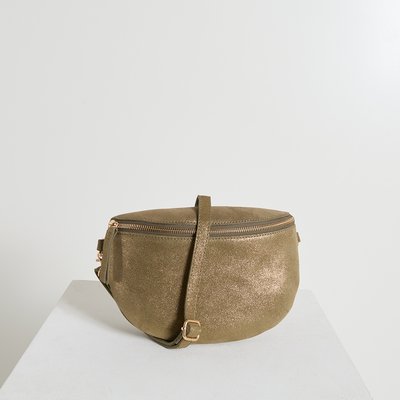 Sac banane croûte de cuir GRAIN DE MALICE