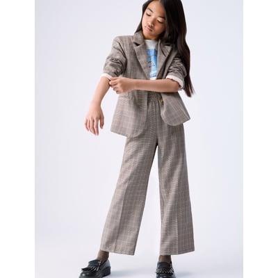 Pantalon droit en prince de galles LIU JO