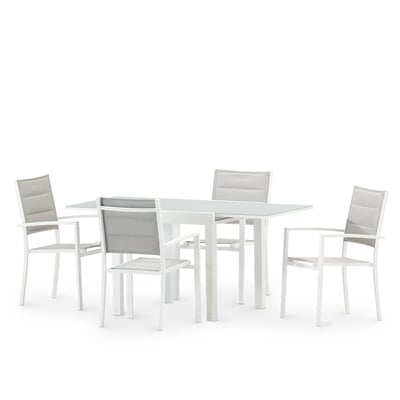 Salon de jardin, 4 chaises, TOKYO DEFORA HOME