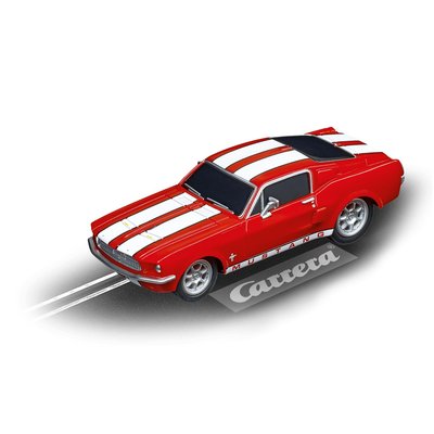 Ford Mustang '67 - Race Red pour circuit Go!!! CARRERA