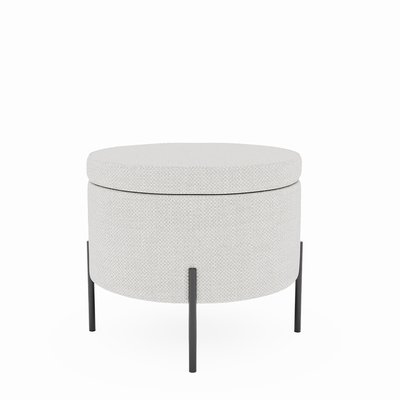 Pouf coffre en velours - ANGELO POTIRON PARIS