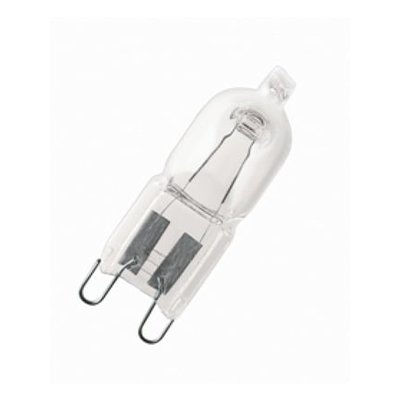 2 Ampoules Halogène Capsule 20w=25w Blanc Chaud G9 OSRAM