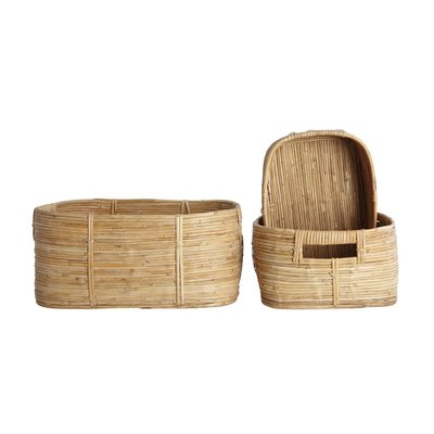 Lot de 3 paniers longs Chaka HOUSE DOCTOR