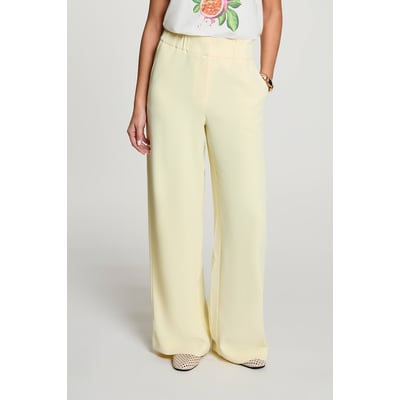 Pantalon large à fronces MORGAN