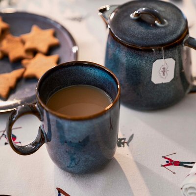 Onda Reactive Glaze Stoneware Teapot LA REDOUTE INTERIEURS