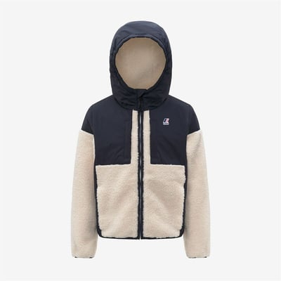 Giacca in sherpa con cappuccio SAMSON 4.0 ORSETTO K-WAY