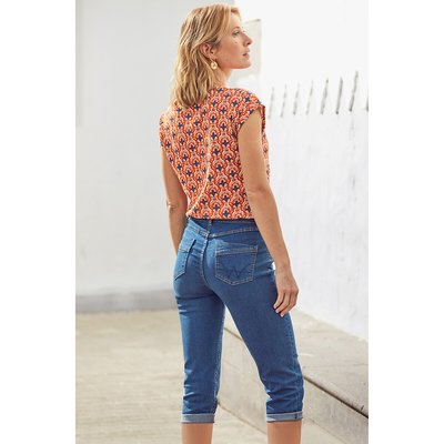 3/4 jeans in stretch denim ANNE WEYBURN