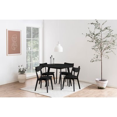 Table à manger ronde en bois D105 - LETA HELLIN, DEPUIS 1862