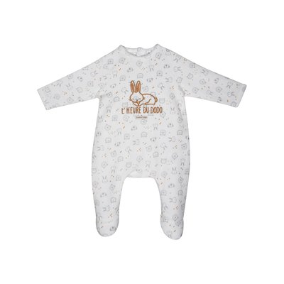 Dors bien nicias velours rase pont dos bebe SUCRE D'ORGE