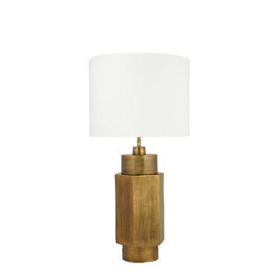 Pied de lampe en métal BLANC D’IVOIRE