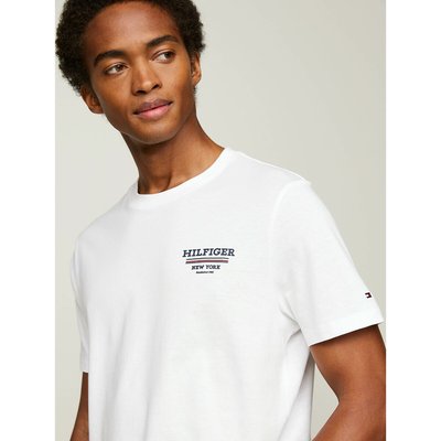 Global Stripe Cotton T-Shirt with Crew Neck TOMMY HILFIGER