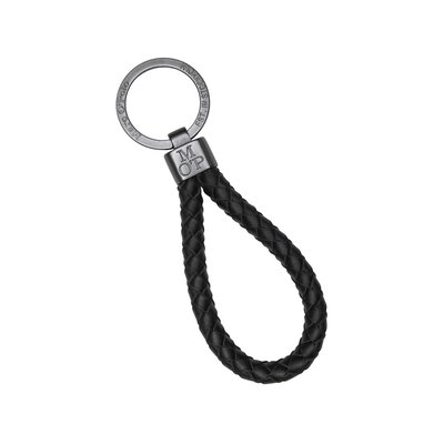 Porte-clés avec dragonne en cuir tressé MARC O'POLO