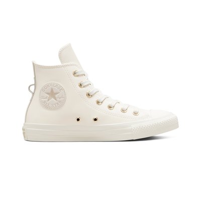 Converses blanches en cuir top