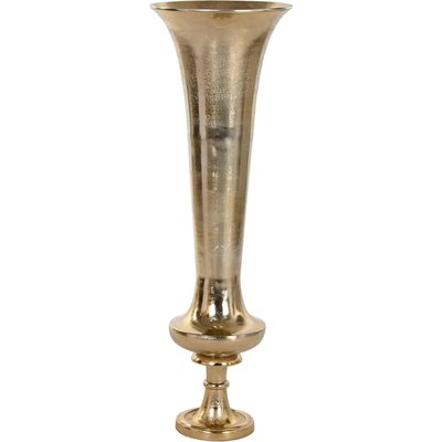 Vase aluminium doré style moderne finition cup élégante RECOLLECTION