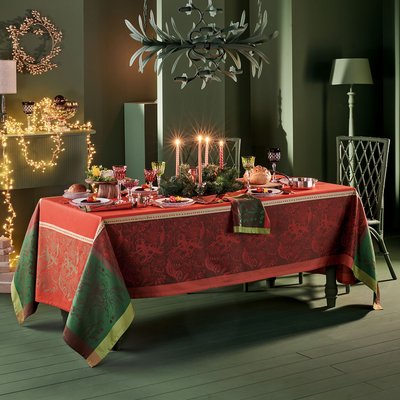 Nappe pur coton antitache NOEL FRUITE GARNIER-THIEBAUT