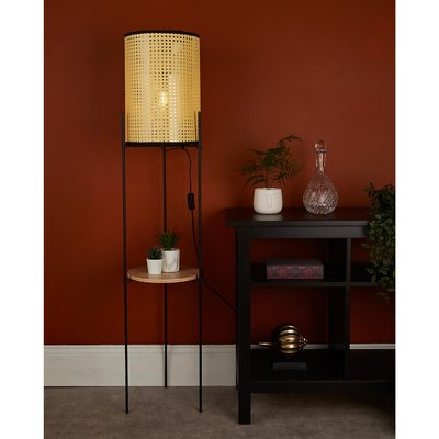 Rattan Floor Lamp SO'HOME