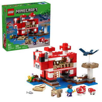 Minecraft La maison des Champimeuhs LEGO