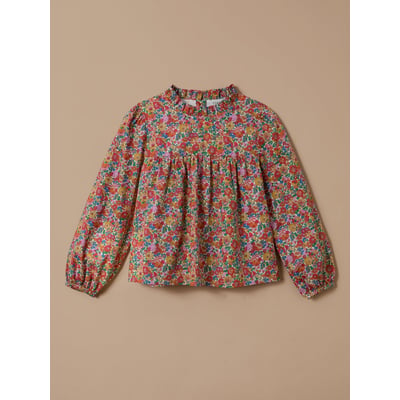 Blouse en tissu Liberty CYRILLUS