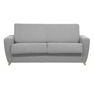 Canapé scandinave convertible avec matelas 18 cm GRAHAM MILIBOO