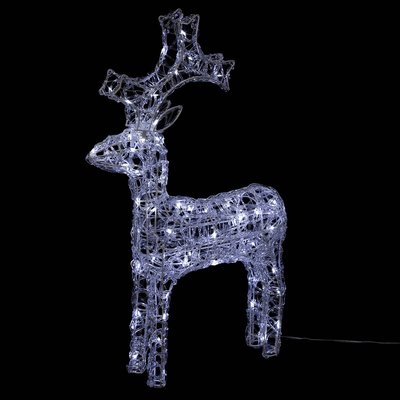 Renne lumineux extérieur H85cm 100 LED + transfo FEERIC LIGHTS & CHRISTMAS