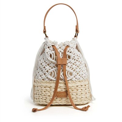 Sac En Macramé Et Raphia PEPE JEANS