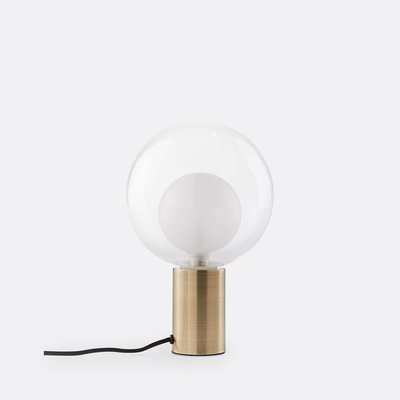 Tischlampe Arvin, Eisen mit Messing-Finish und Glas LA REDOUTE INTERIEURS