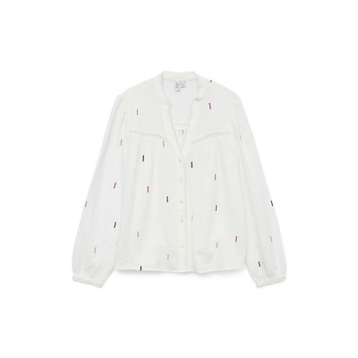 Blouse imprimée, col V VERO MODA