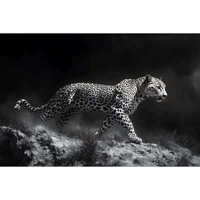 Tableau Sur Verre Synthétique Guépard Sauvage ANIMAUX CEANOTHE