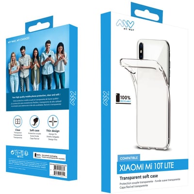 Coque Xiaomi Mi 10T Lite Souple transparent MY WAY