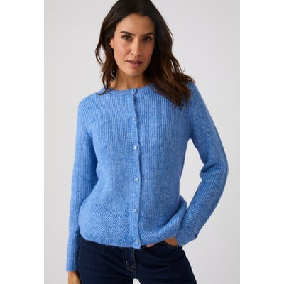 Cardigan maille perlée mélange alpaga DAMART