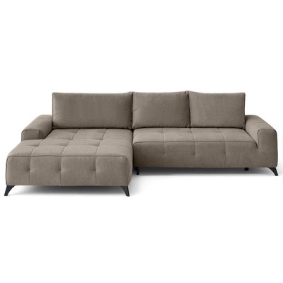 Canapé d'Angle Convertible en Tissu texturé 4 places - RIMINI LISA DESIGN
