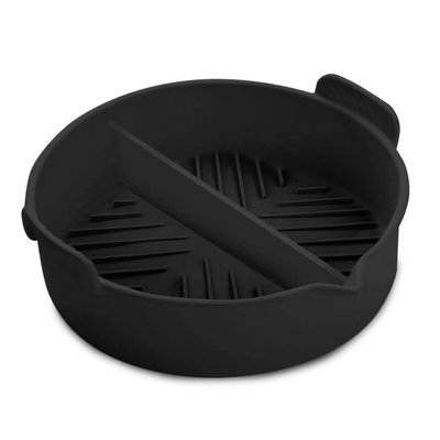Round Solid Air Fryer Tray With Divider TOWER