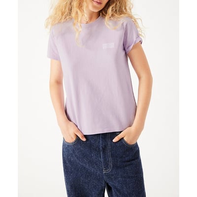 T-shirt met korte mouwen en ronde hals, YKOBOW AMERICAN VINTAGE