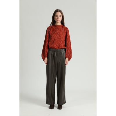 Pantaloni in similpelle SEE U SOON