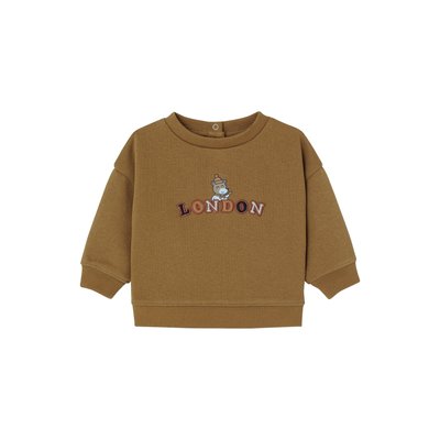Sweat-shirt  pressionné dos VOYAGE VERTBAUDET