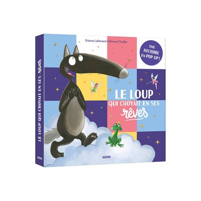 Livre pop-up Le loup et ses rêves EDITIONS AUZOU