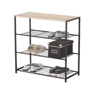 Etagère range chaussures 3 niveaux 63x30xh63 DECORATIE