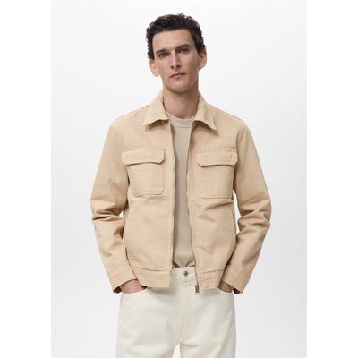 Blouson en jean poches MANGO MAN