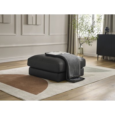 Pouf cuir, LEONARD BOBOCHIC