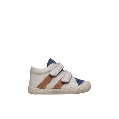 Chaussures premiers pas en cuir et suède MACKS 2 VL NATURINO